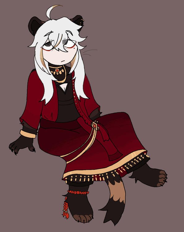 Akai, a friends OC (2024)